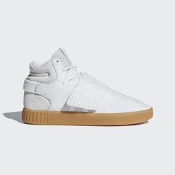 Adidas Tubular Invader Strap Férfi Originals Cipő - Fehér [D56475]